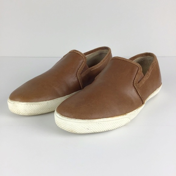 Frye Cognac Slip On Leather Sneaker | Men’s 7.5 main image 10